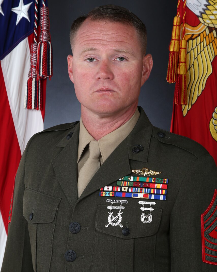 1ST ANGLICO SERGEANT MAJOR COMMAND PHOTO