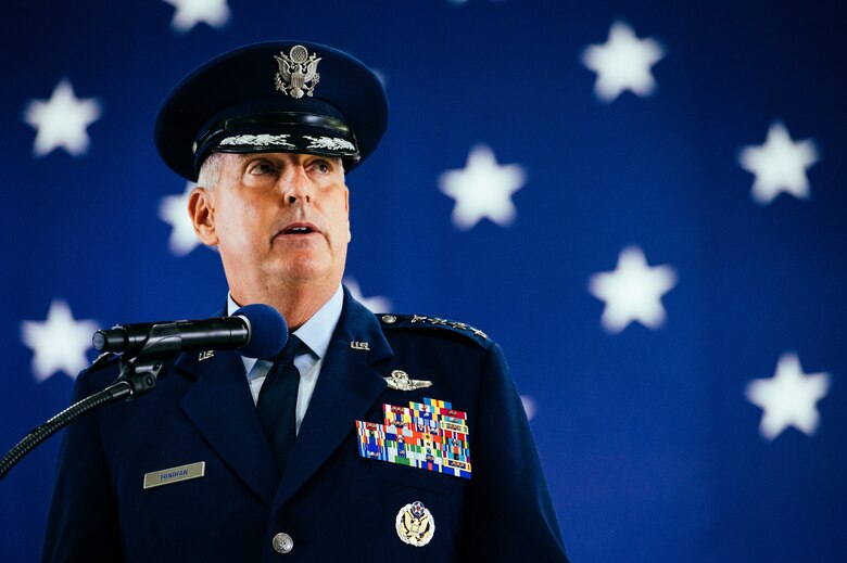AMC new commander during ceremony > Dyess Air Force Base