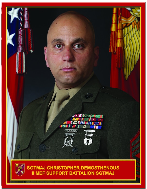 Battalion Sergeant Major, II MEF Support Battalion
