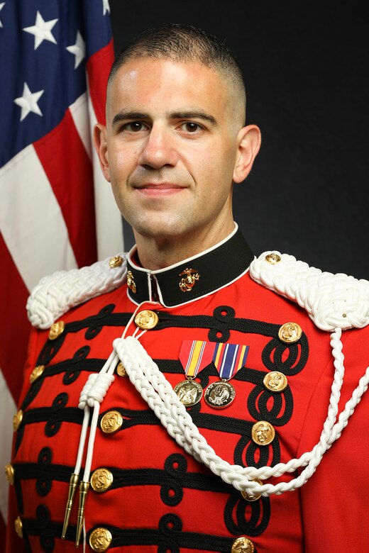 Staff Sgt. Aram Piligian, United States Marine Band Recording Engineer, Official Portrait