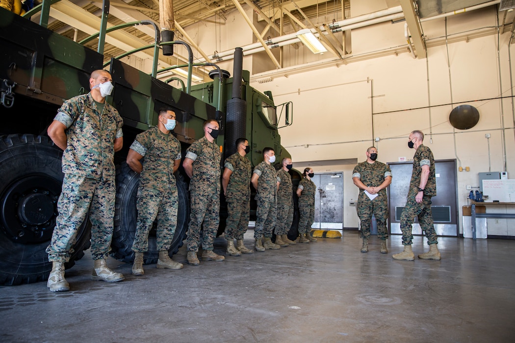 Gen. Gary L. Thomas, Assistant Commandant of the Marine Corps, met with Active and Reserve Component Marines attached to the 14th Marine Regiment, 4th Marine Division, Marine Forces Reserve, Sept. 23, 2021. After a tour of the headquarters and discussion with the staff, Thomas shared as the Corps invests more into longer range artillery systems to support the Commandant’s Force Design transformation, the unique capabilities 14th Marines brings to the fight with their ability to mass both Marine Corps and Army tube and rocket artillery on the enemy through the command and control capability in their Force Artillery Headquarters (FAHQ) will continue to be in demand. With units and artillery batteries spread over 11 states (something unique to the Reserve force), the regiment routinely trains to target, control, operate, and shoot in coordinated, distributed formations across long distances validating the types of missions the Marine Corps is planning for to keep a secure and free Indo-Pacific region.