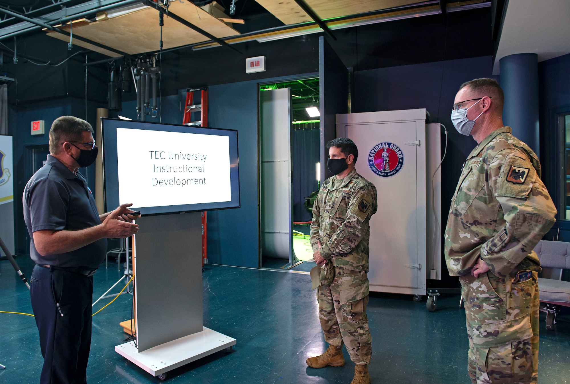 ANGRC leadership visits TEC