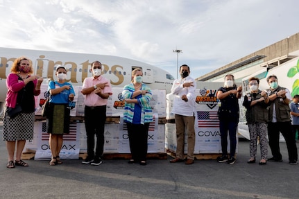 U.S. Delivers Additional 5.57 Million Pfizer-BioNTech Vaccines to the Philippines