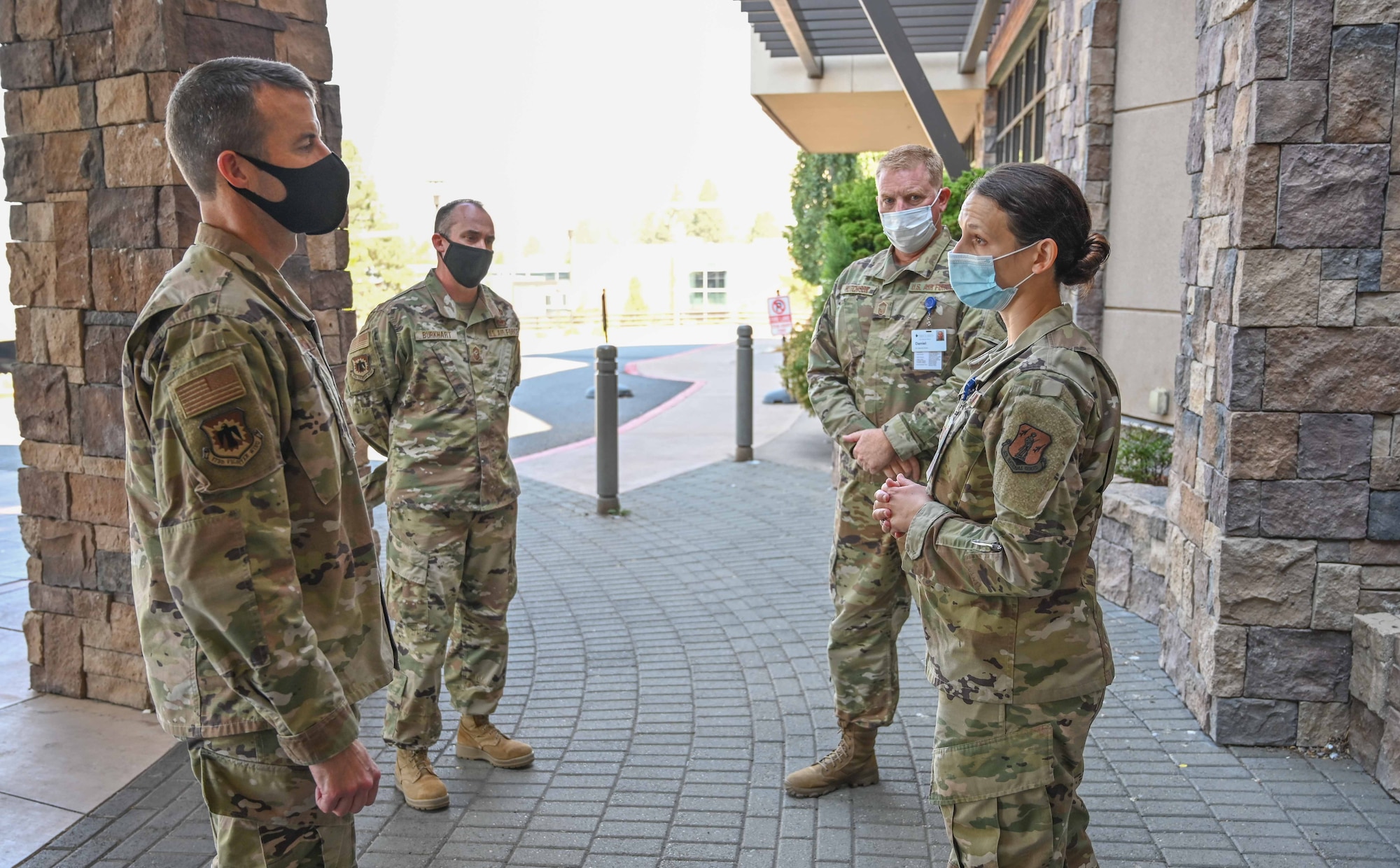 173rd FW Airmen at Ore. Hospitals