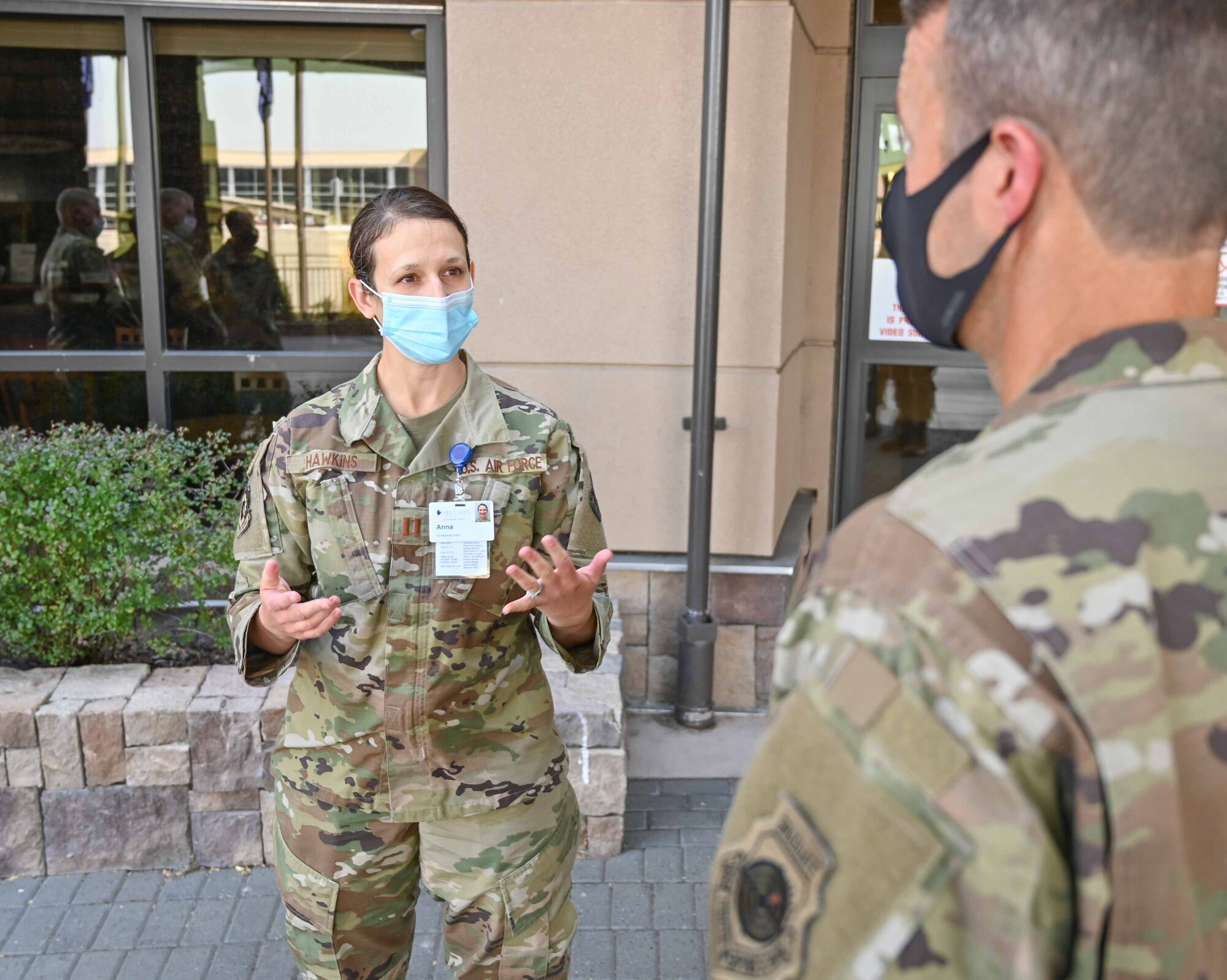 173rd FW Airmen at Ore. Hospitals