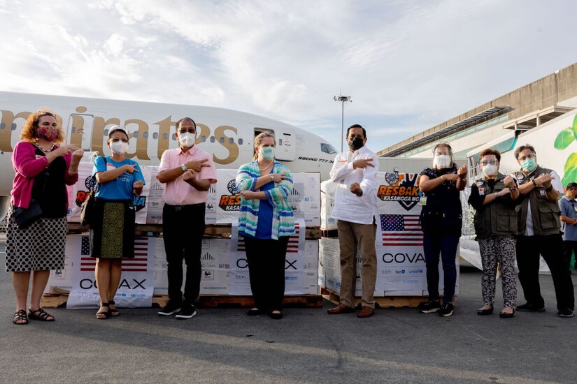 U.S. Delivers Additional 5.57 Million Pfizer-BioNTech Vaccines to the Philippines