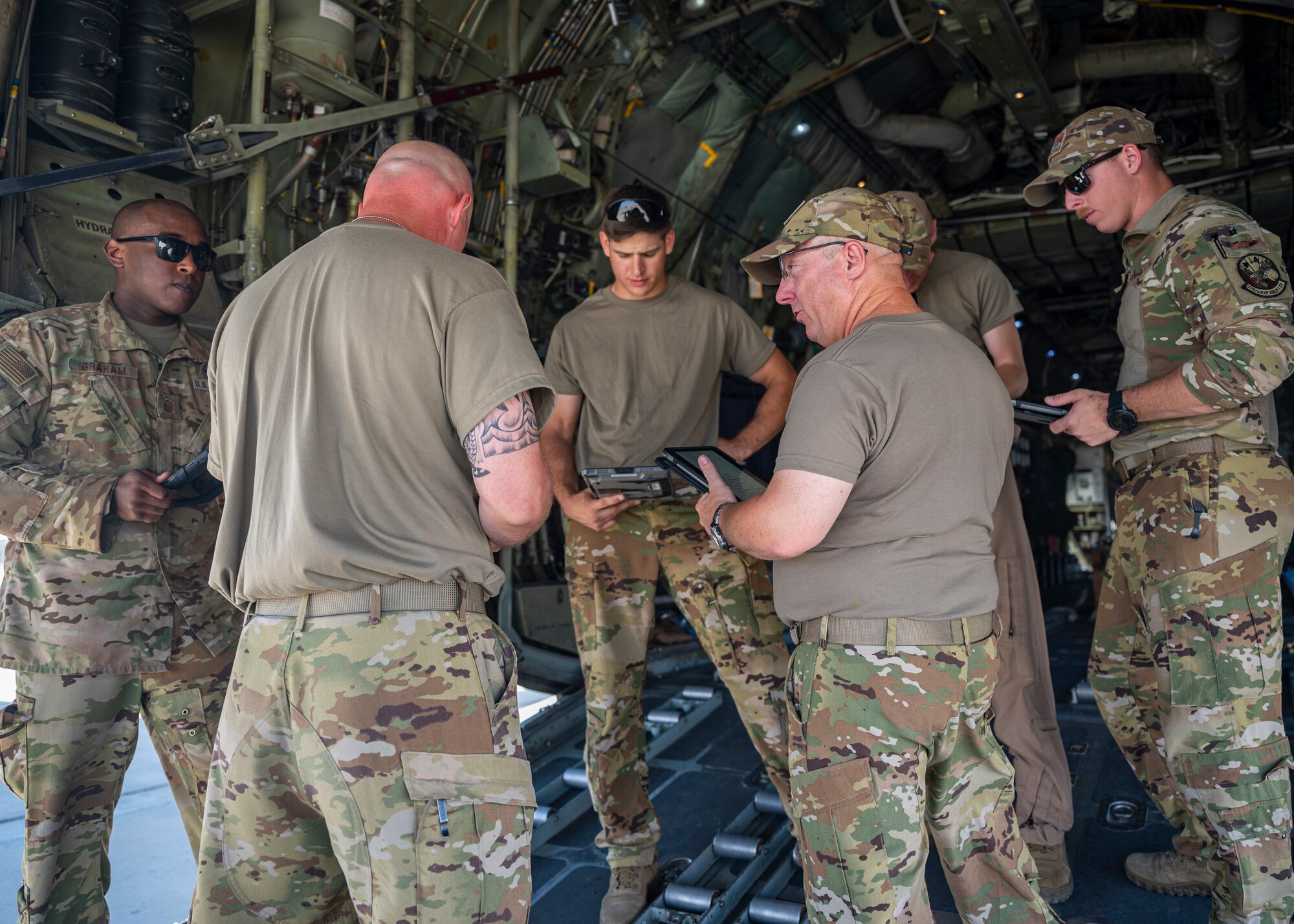 Airmen from Ali Al Salem Air Base and Al-Jaber Air Base, Kuwait, honed the 386th Air Expeditionary Wing’s force generation capabilities by training in the Agile Combat Employment (ACE) concept between the two bases during Blue Marauder 21.