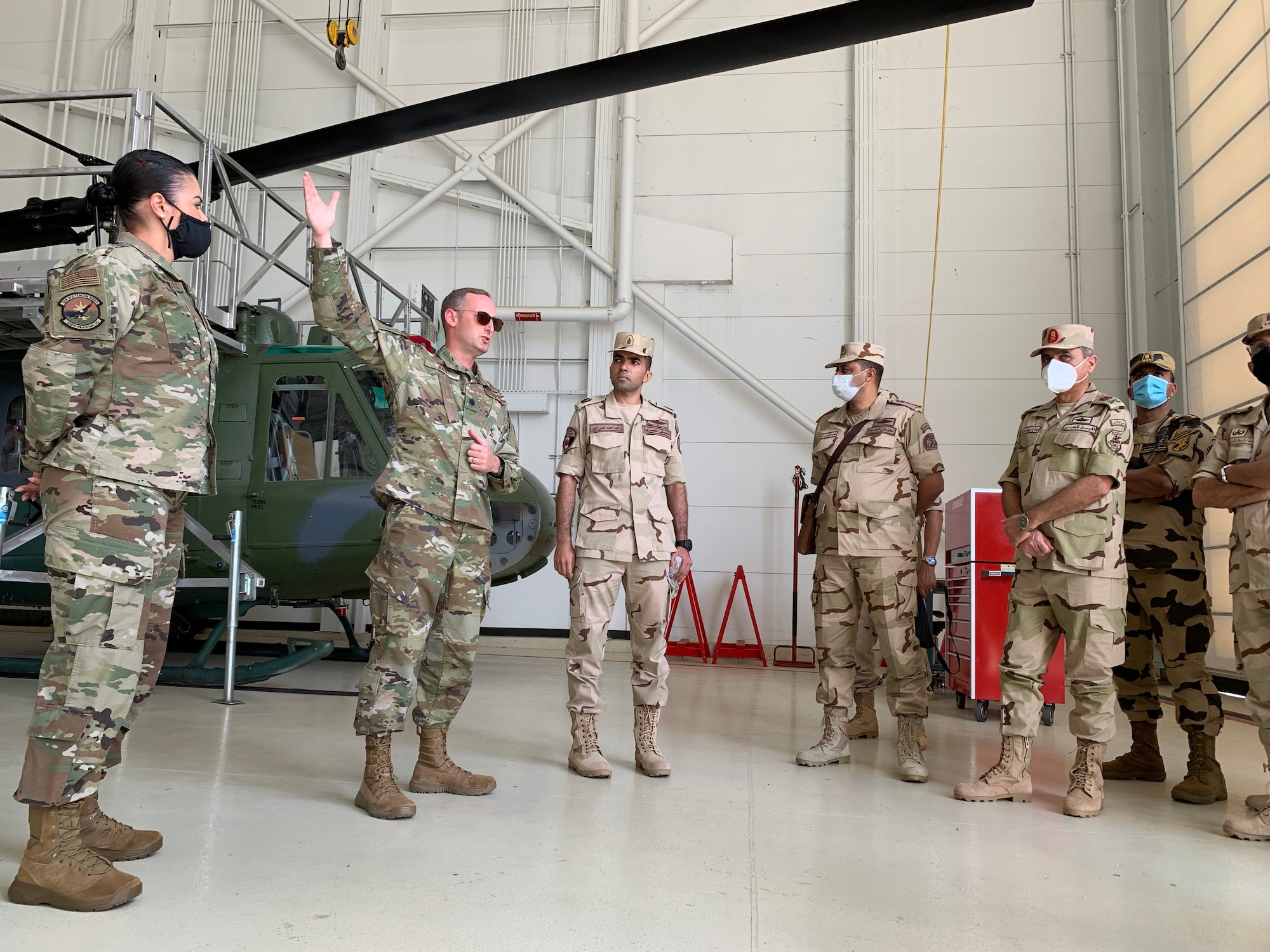 Tour of IAAFA hangar