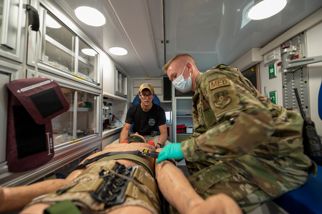 The 332nd EMDG provides medical assistance to 332nd Air Expeditionary Wing Airmen to ensure mission readiness.