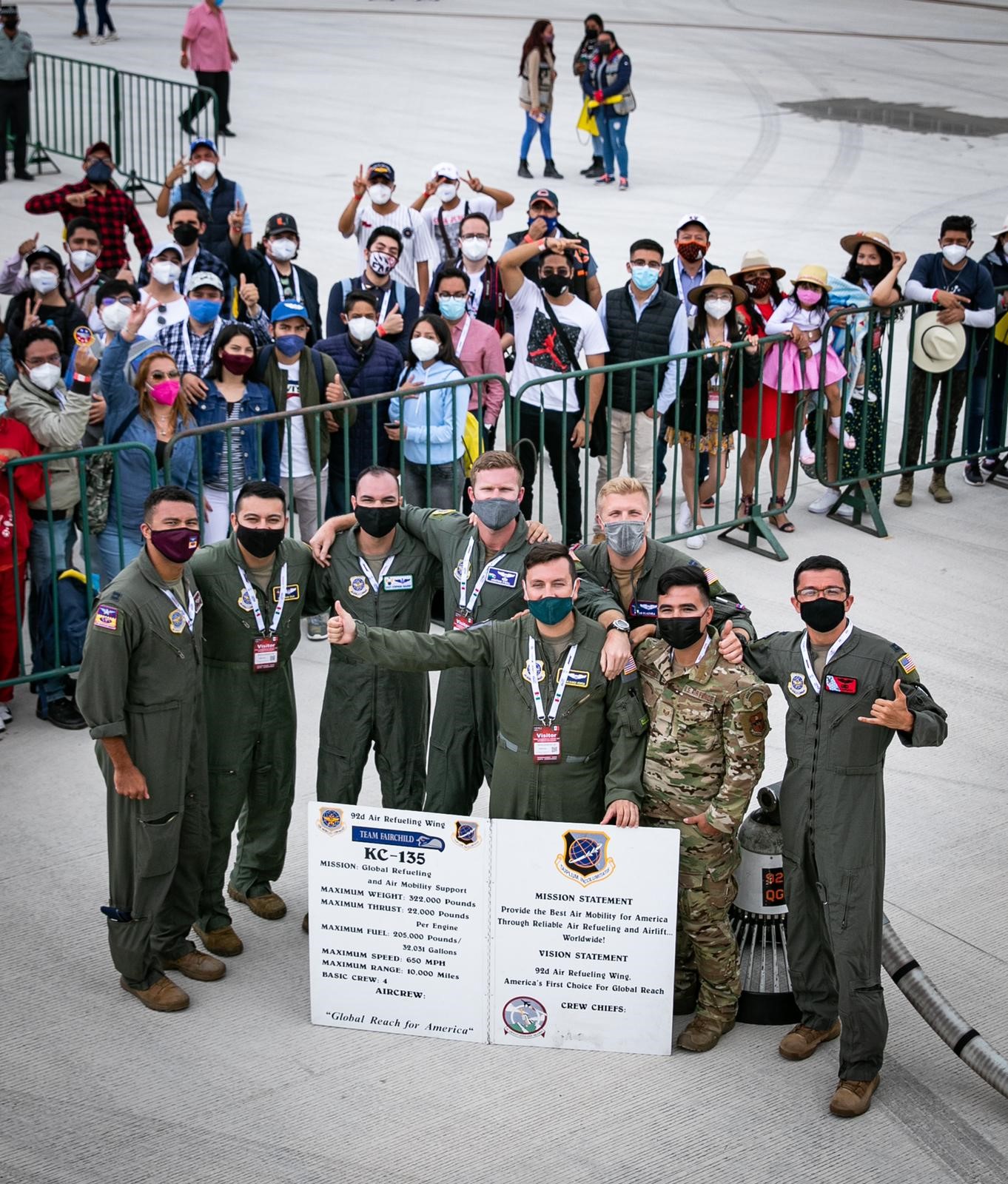 Ambassadors for the U.S. Air Force Fairchild supports international