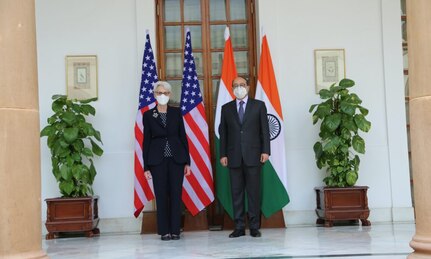 Meeting with Indian Foreign Secretary Harsh Shringla