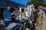 Joint Base San Antonio kicked off Energy Awareness Month by hosting an Energy Expo at the Main Exchange, Oct. 7, 2021,