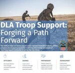 Infographic of DLA Troop Support evolution in the 21st century.