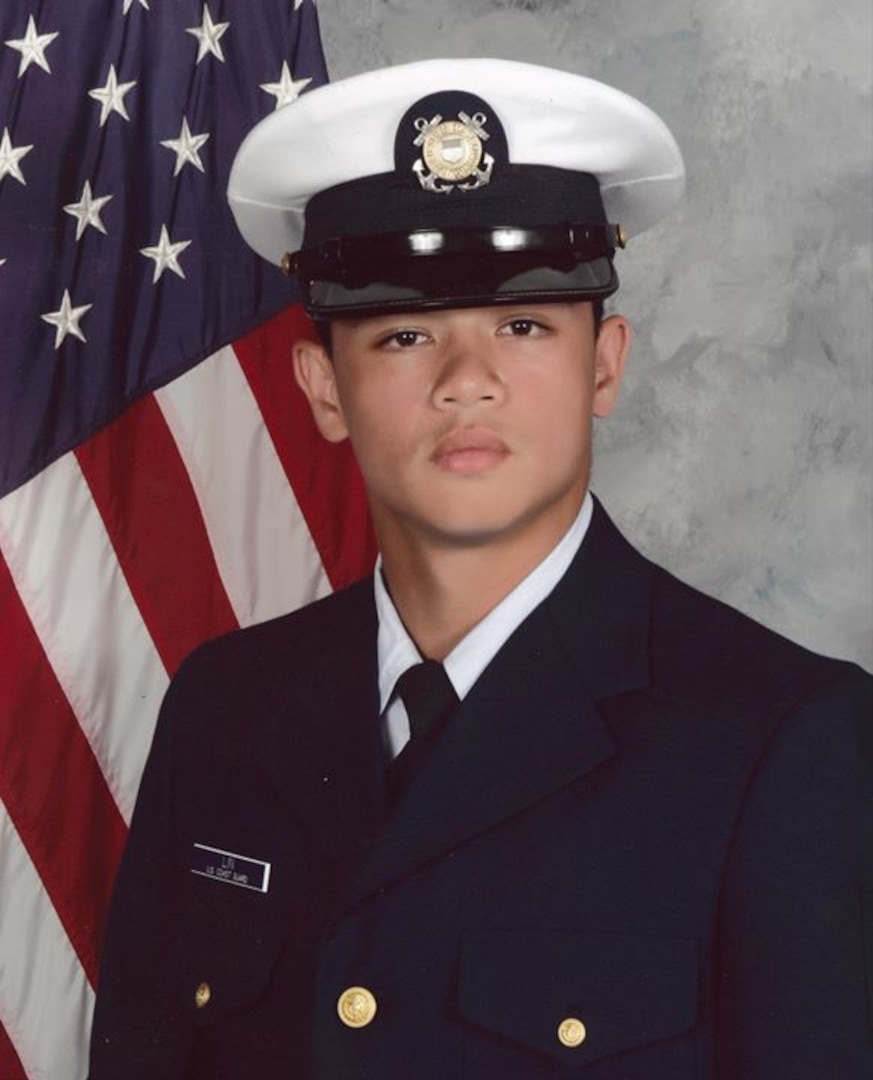 Shaun M. Lin, U.S. Coast Guard basic training. U.S. Coast Guard photo.