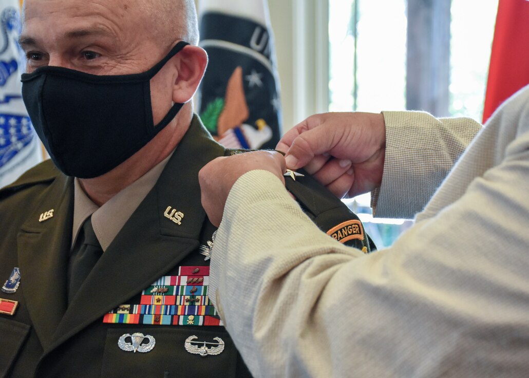 James first Army Space Operations officer to make major general.