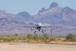 Extended range multipurpose unmanned aircraft system returns from functional testing during Project Convergence 20, at Yuma
Proving Ground, Arizona, September 15, 2020