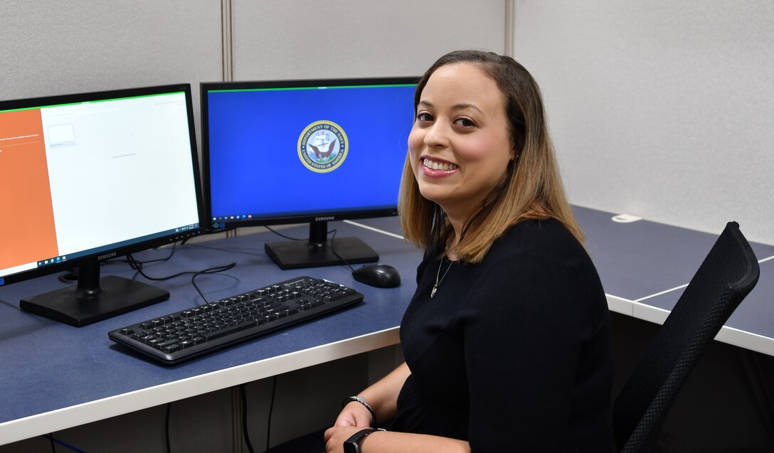 IMAGE: Ashley Wilson, a Naval Surface Warfare Center Dahlgren Division systems engineer for the Battle Management System program, received the Women of Color magazine Technology Rising Star Award.