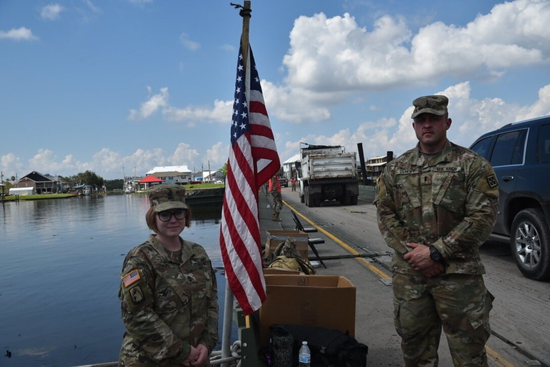 Army Reserve bridge company supports Louisiana National Guard in DSCA mission