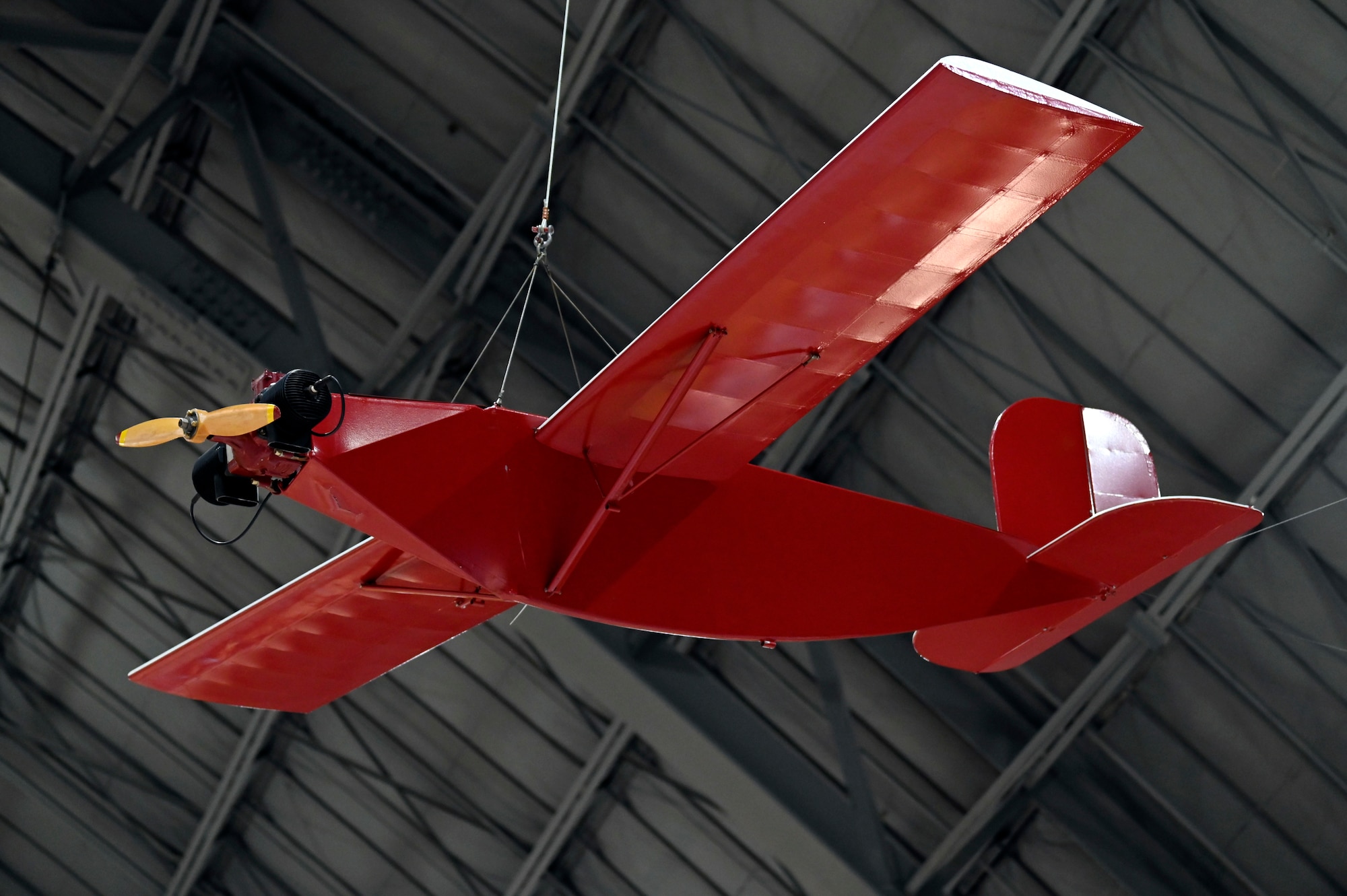 Radioplane OQ-14 on display in the National Museum of the U.S. Air Force Korean War Gallery.