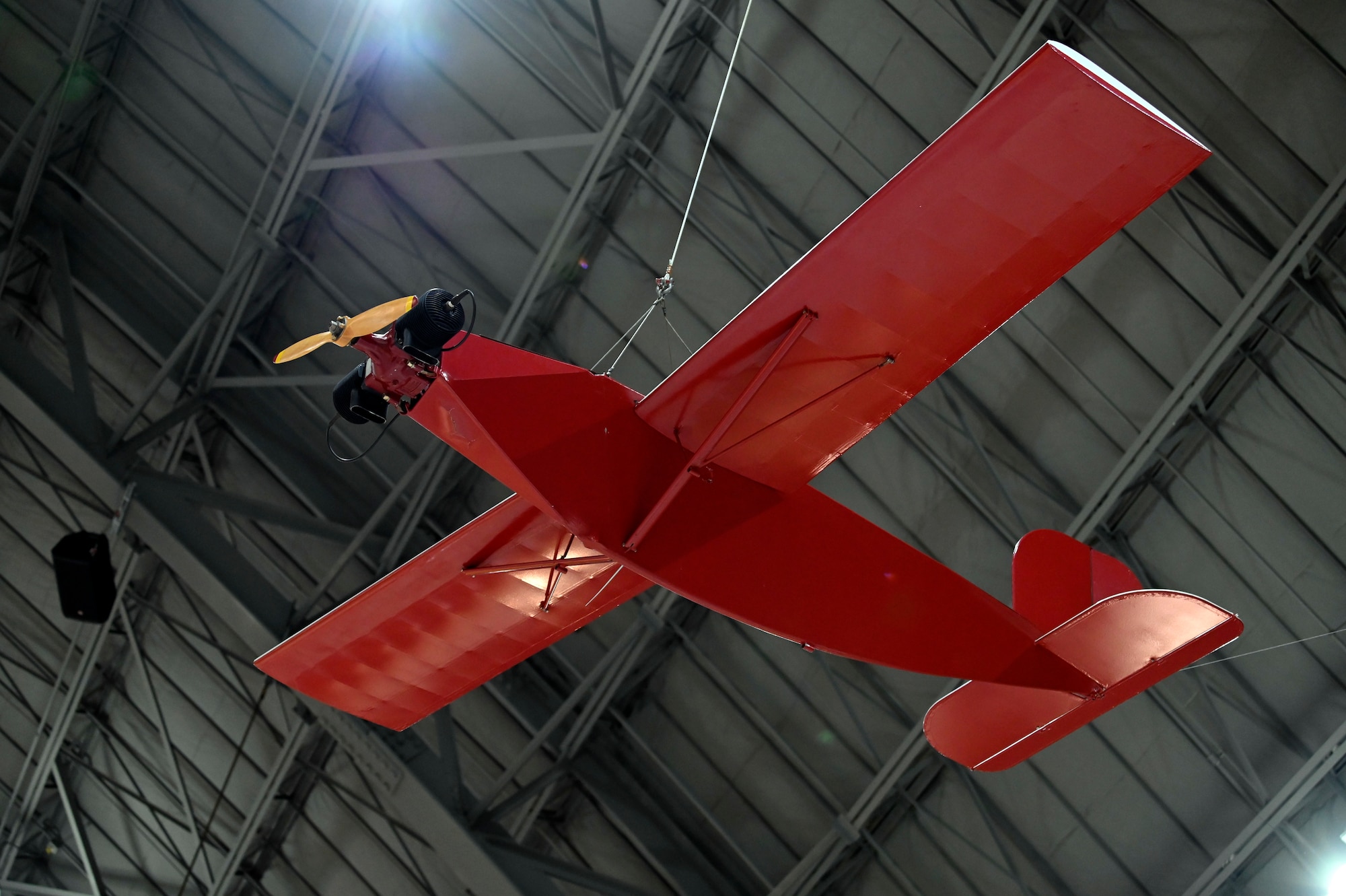 Radioplane OQ-14 on display in the National Museum of the U.S. Air Force Korean War Gallery.