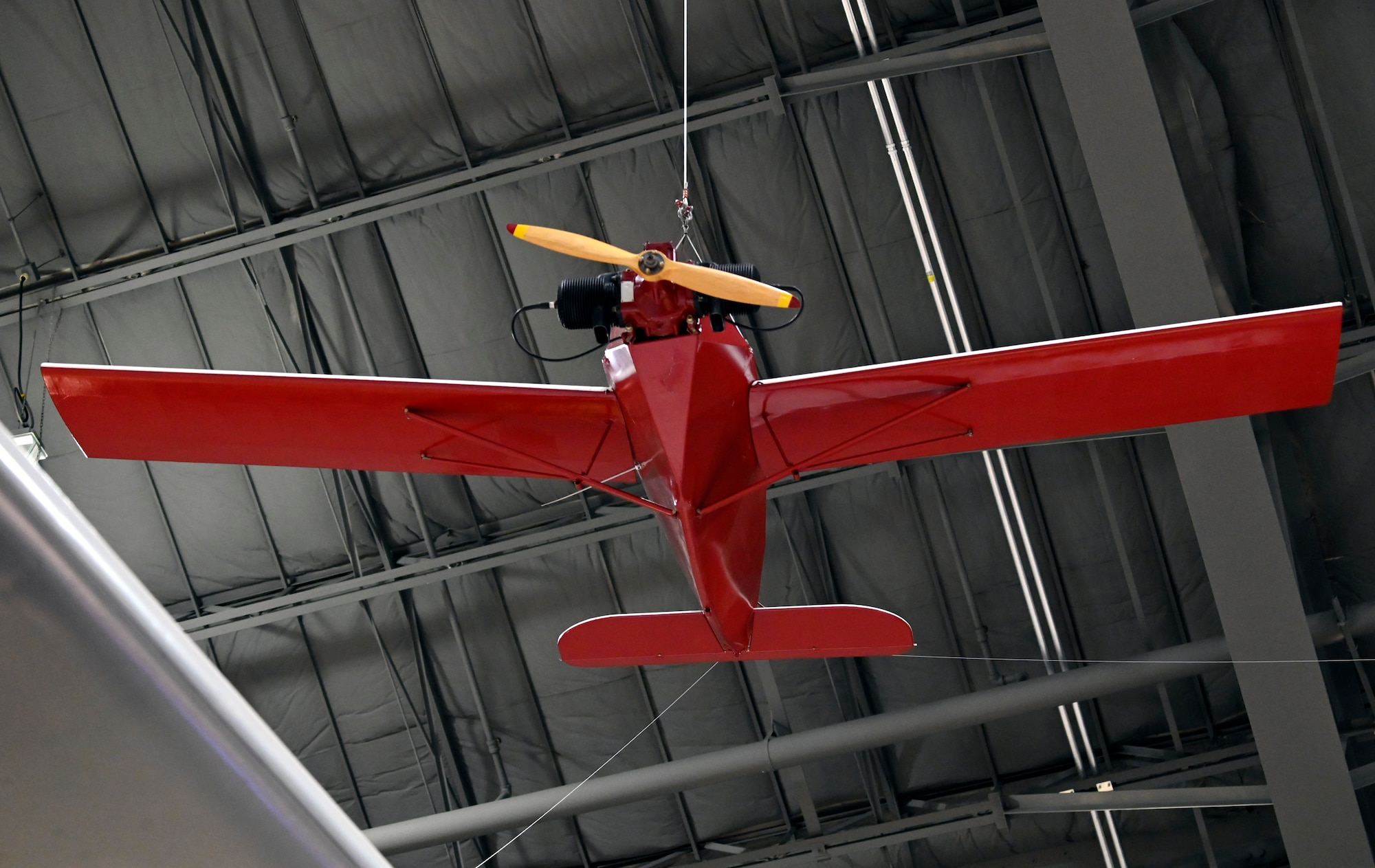 Radioplane OQ-14 on display in the National Museum of the U.S. Air Force Korean War Gallery.