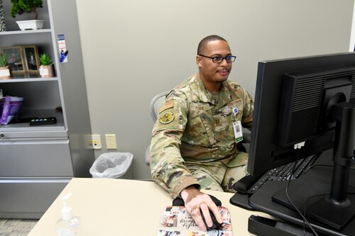 man at computer
