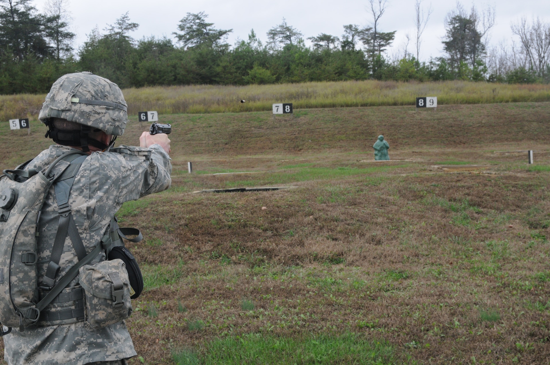 Baker was one of four senior noncommissioned officers who competed for the title of Kentucky Guard's Senior NCO of the Year at Wendell H. Ford Regional Training Center in Greenville, Ky