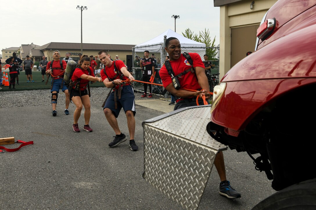 8FW Airmen participate in Fire Prevention Week