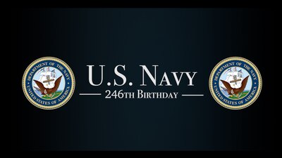 211008-N-BL637-1001 WASHINGTON (Oct. 8, 2021) - Chief of Naval Operations (CNO) Adm. Mike Gilday and his wife Linda deliver their 246th Navy Birthday message to the fleet. (U.S. Navy video by Mass Communication Specialist 1st Class Sean Castellano/Released)