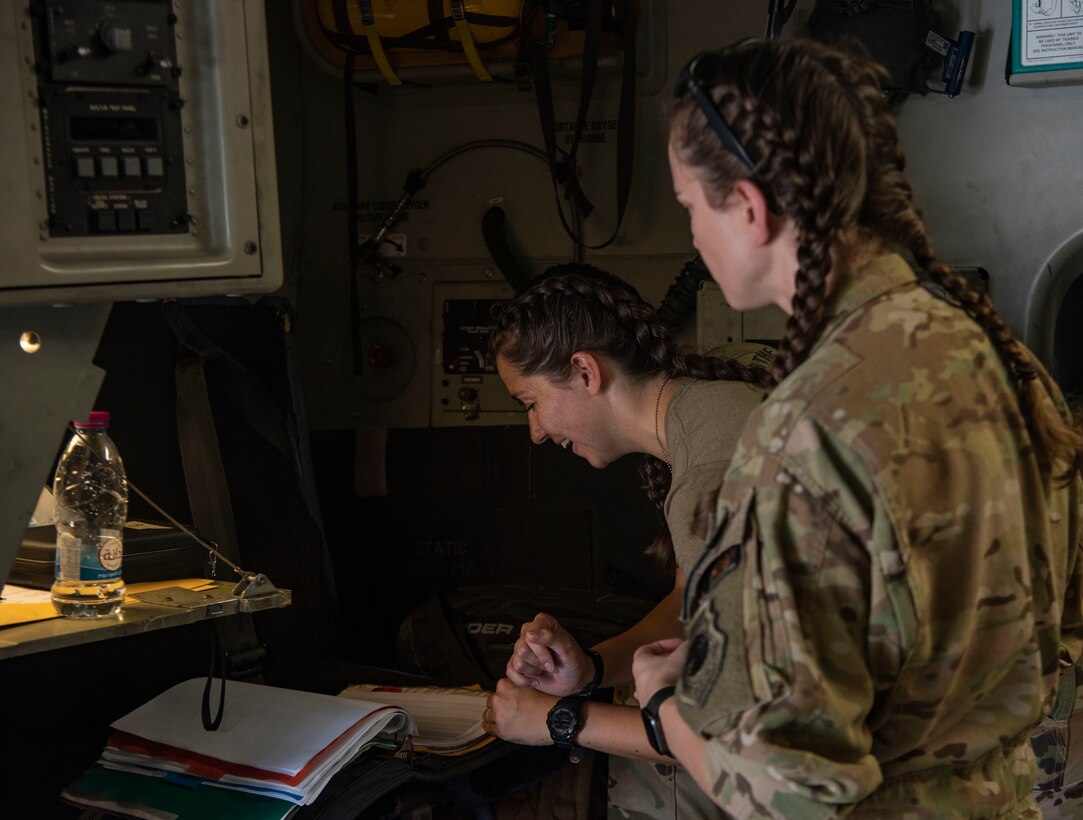 AUAB all-female aircrew takes charge