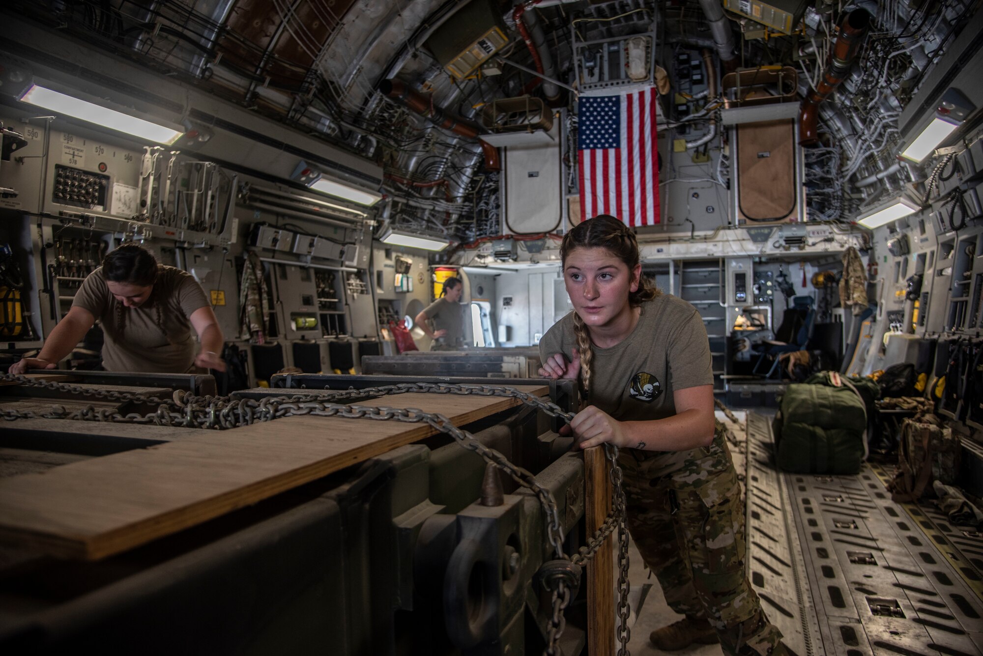 AUAB all-female aircrew takes charge