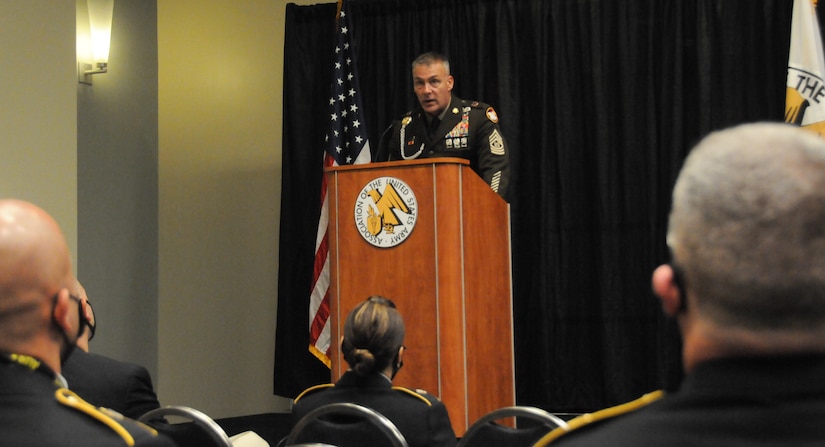 Army Reserve’s top enlisted Soldier challenges leaders to think ‘upstream’
