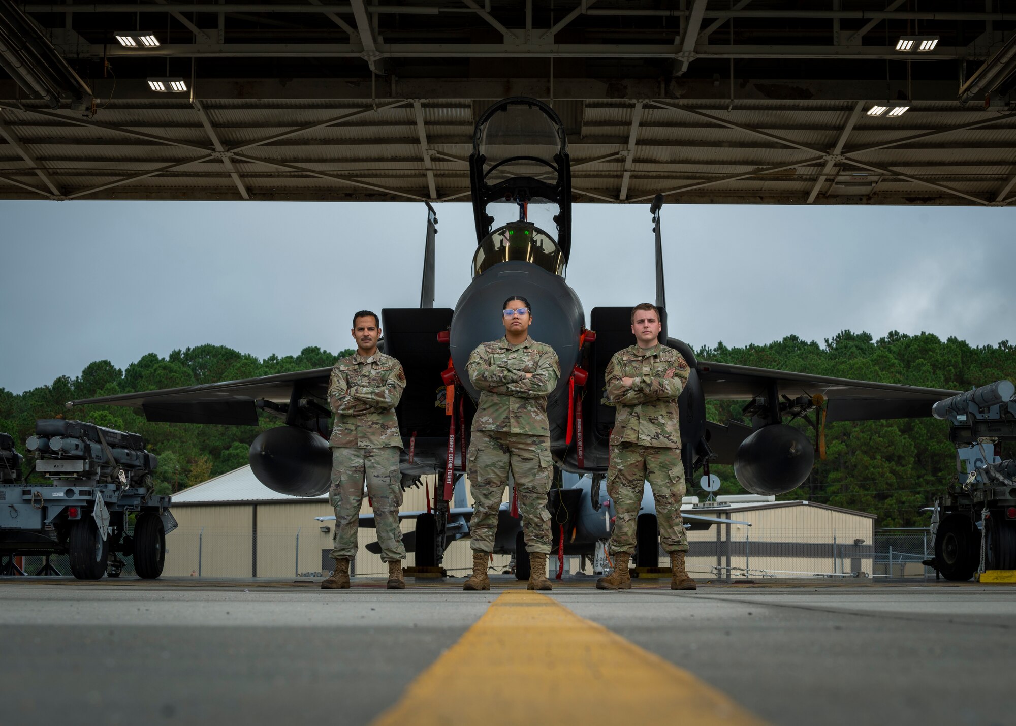 Airmen attend Initial Certification training at Seymour Johnson Air Force Base, North Carolina, Oct. 12, 2021.
