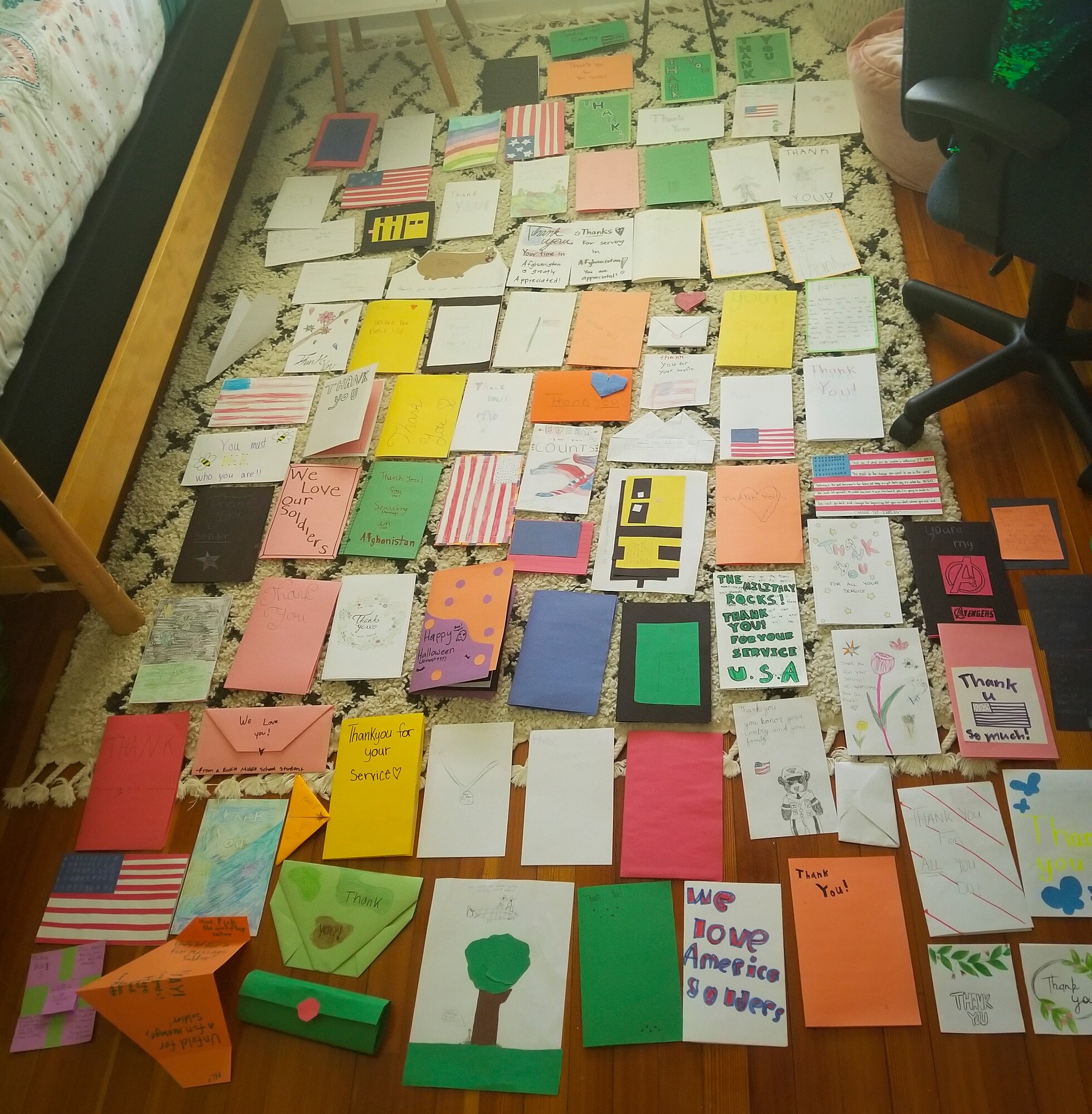 Letters to vets