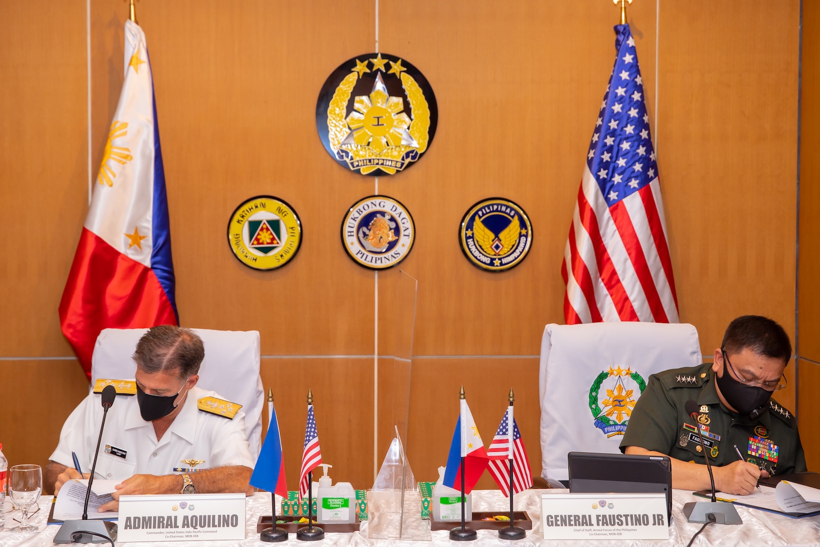 Philippines Us Host Annual Mutual Defense Board And Security Engagement Board Us Indo 