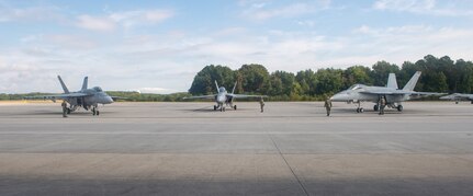 Photos of VFA-37 Change of Command