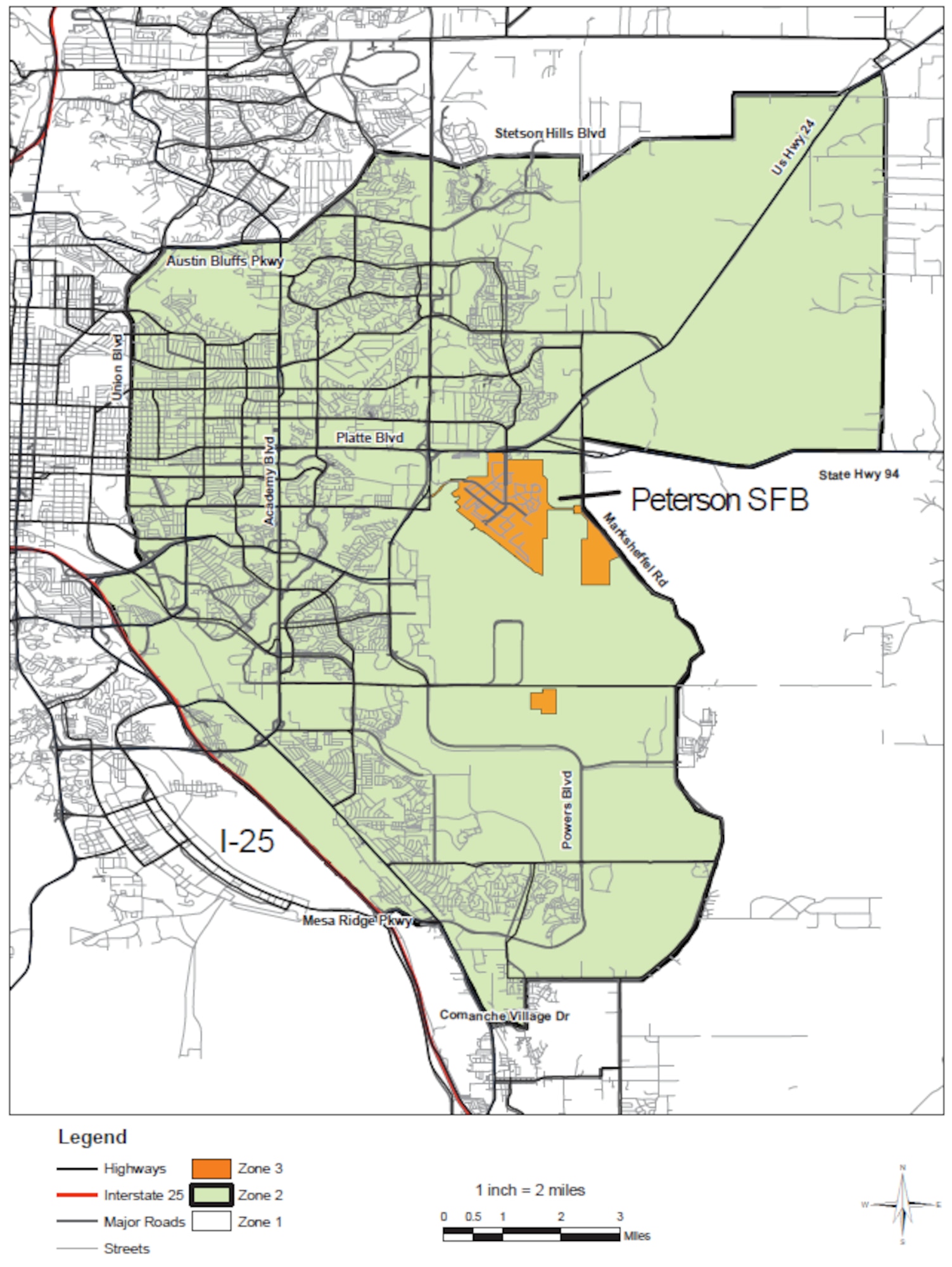 Peterson Early Release Zones