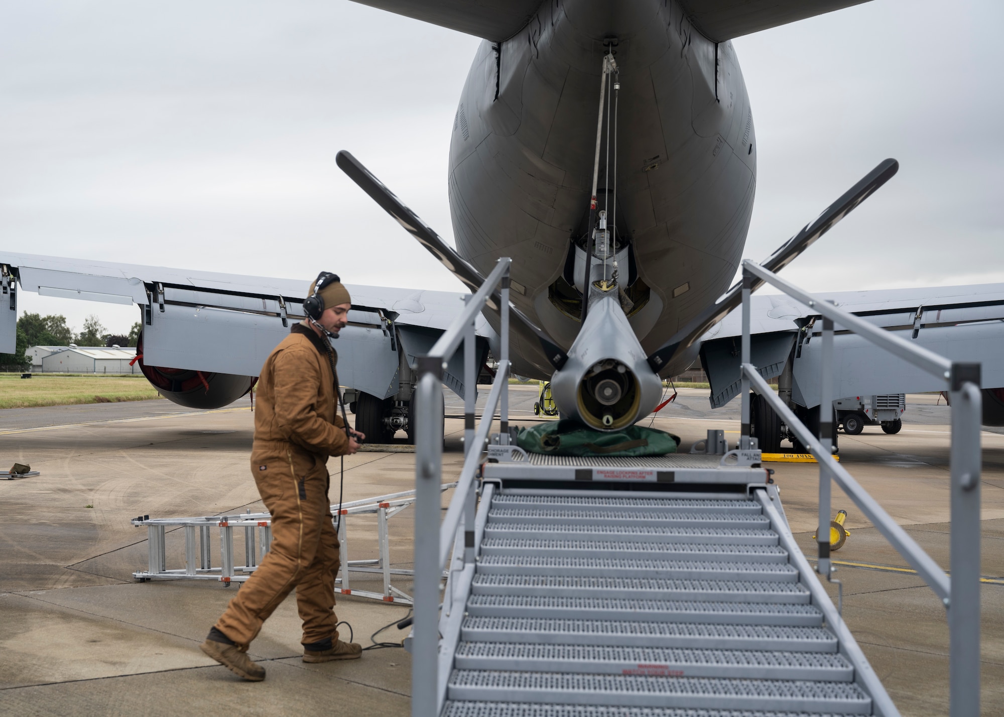 The 100th AMXS ensures the KC-135 is able to provide rapid global mobility and aerial refueling capability to the U.S. Air Force and NATO partners and allies.