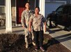 Staff Sgt. Welington E. David, an automated logistics specialist assigned to the 264th Combat Support Sustainment Battalion, 3rd Infantry Division Sustainment Brigade, 1st Theater Sustainment Command, poses with his mother, Valentina Elewel, in a photo family from the past. “My inspiration really was my mom, [she took] care of me 18 years of my life, and so it was my way of tribute and of paying her back for all the hardship that she has gone through just to be able to get me to where I am today,” David said.