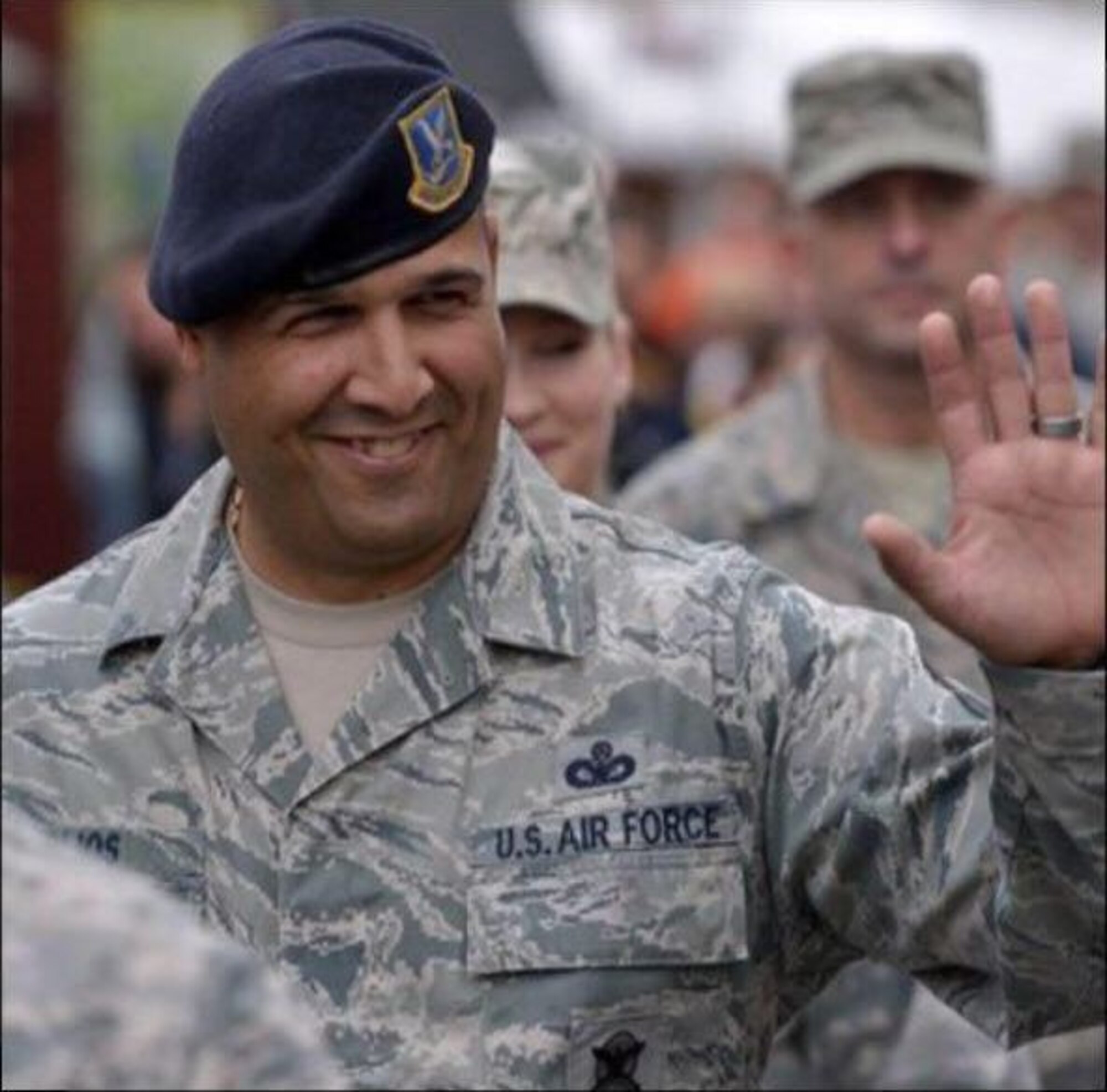 Senior Master Sgt. (ret) Jose E. Rijos, is from Bayamon, Puerto Rico and joined the Air Force even though his family served in the Army. Growing up, his parents instilled the importance of family, following rules and having morals and making your own decisions. (Courtesy Photo)