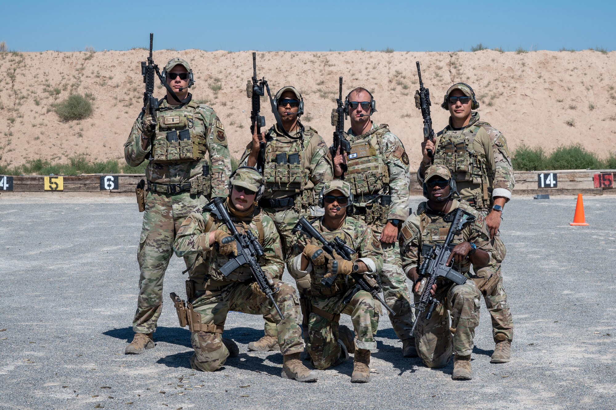 SFS team members pose for group photo