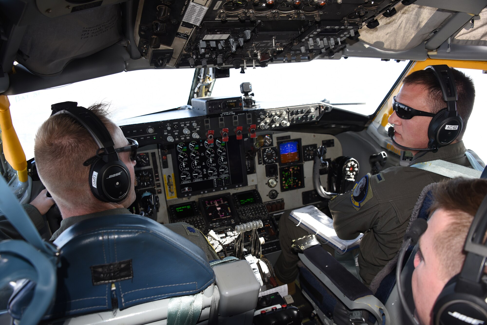 Iowa National Guard aircrew is performing a flyover at Kinnick Stadium in Iowa City