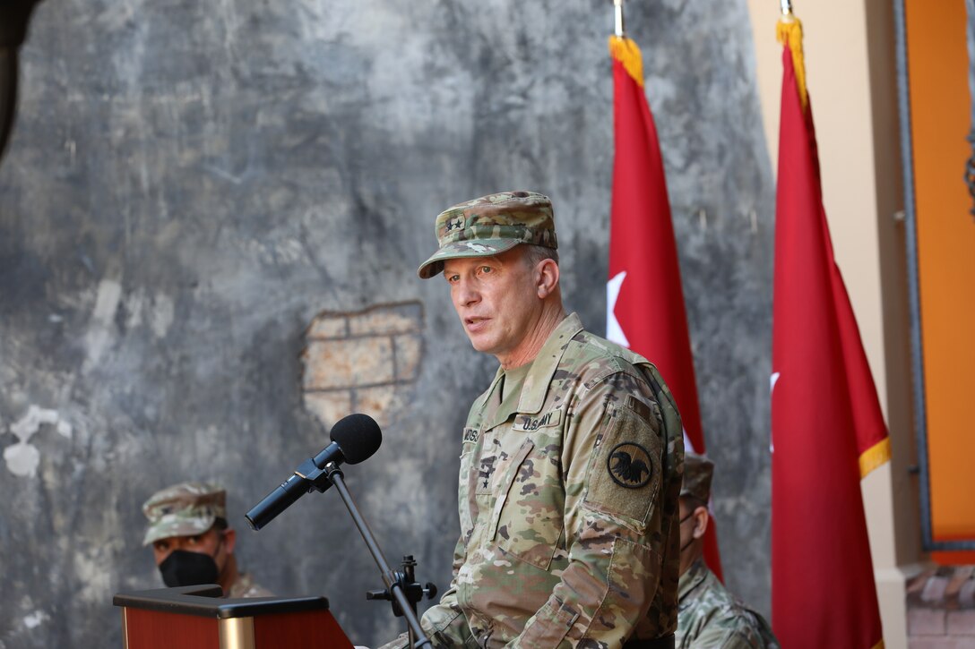 Col. Carlos Caceres assumes command of the Caribbean geographic command