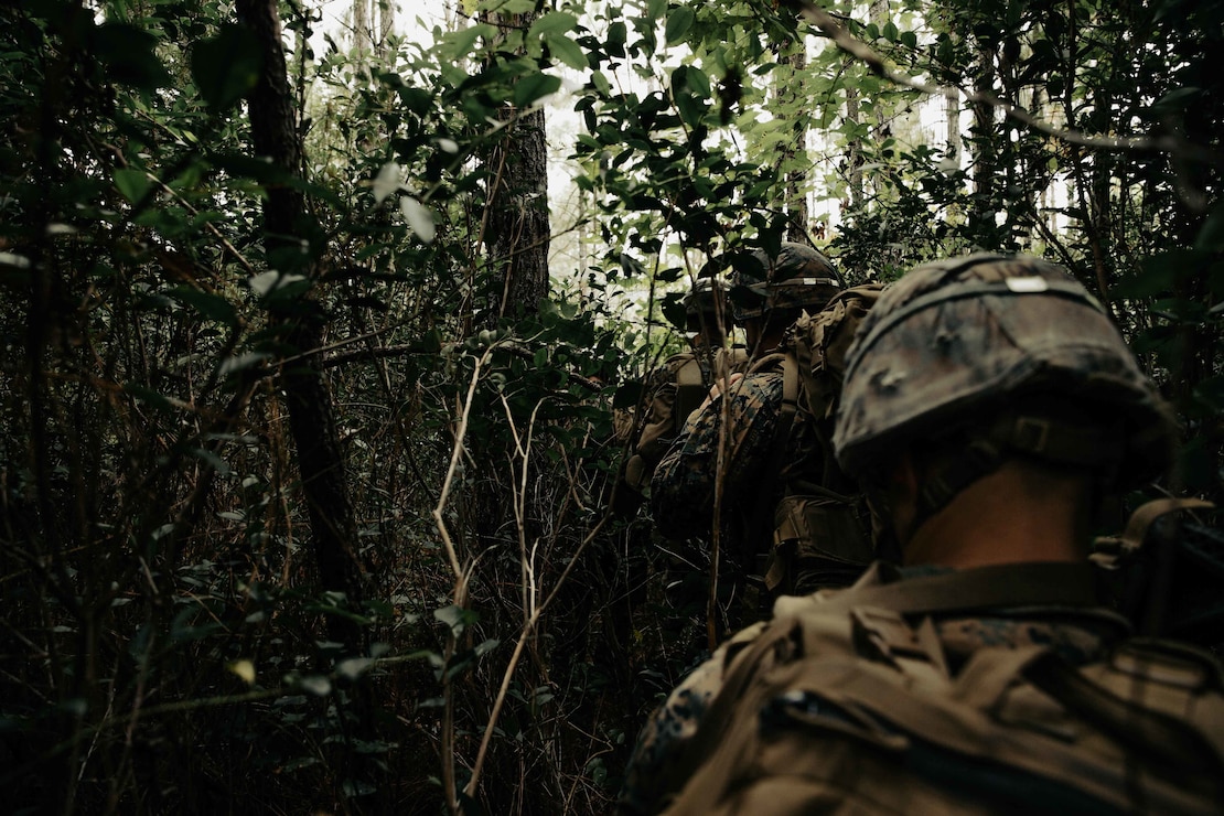 US Marines • Day and Night Live-Fire Attacks • Camp Lejeune, N.C., Oct. 13-14, 2021