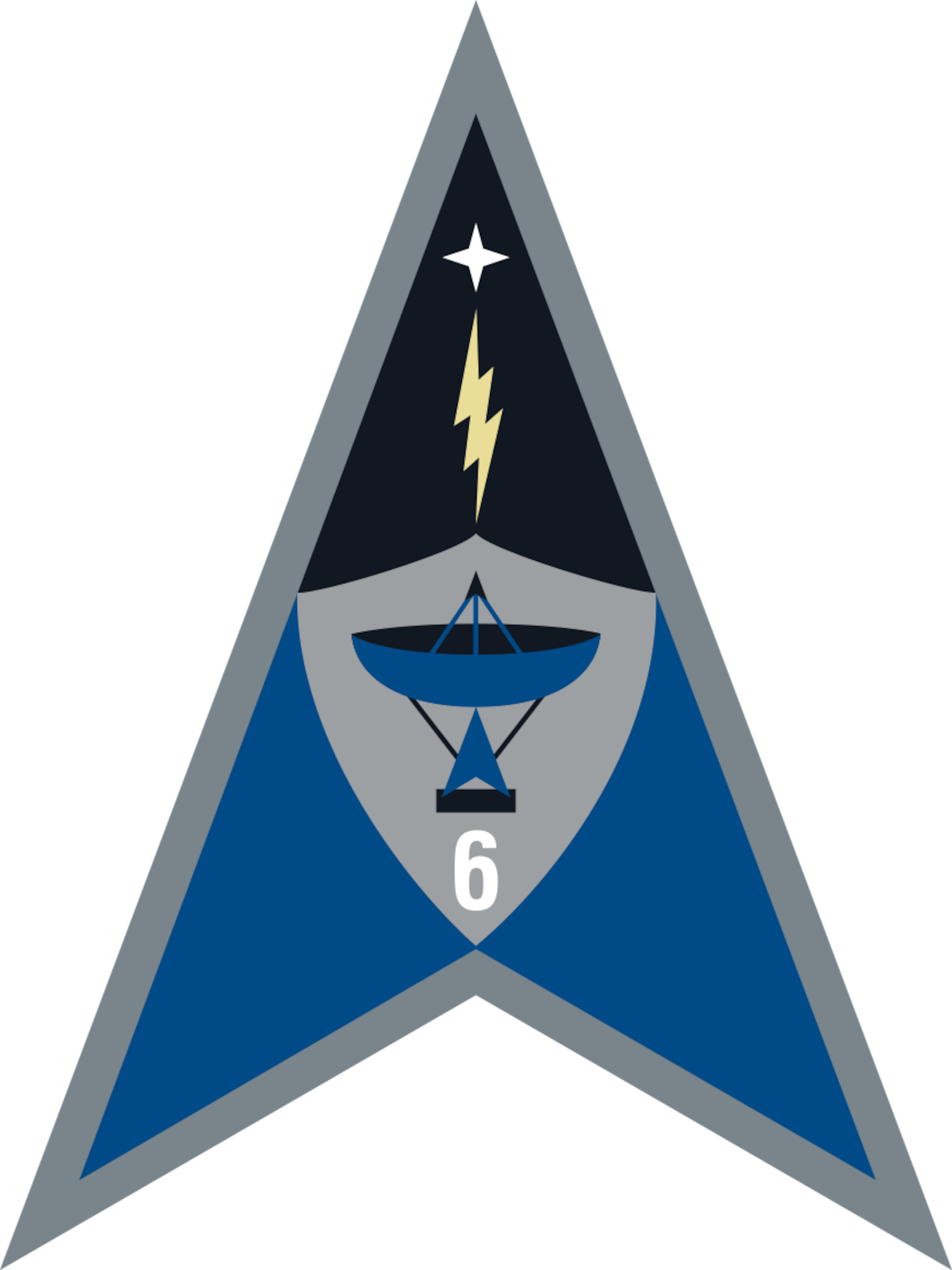 The official emblem for Space Delta 6