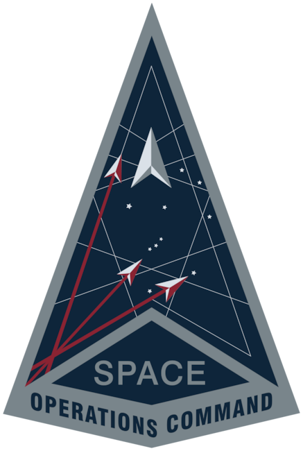 The official emblem for Space Operations Command