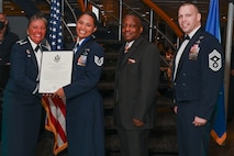 Hanscom inducts newest SNCOs