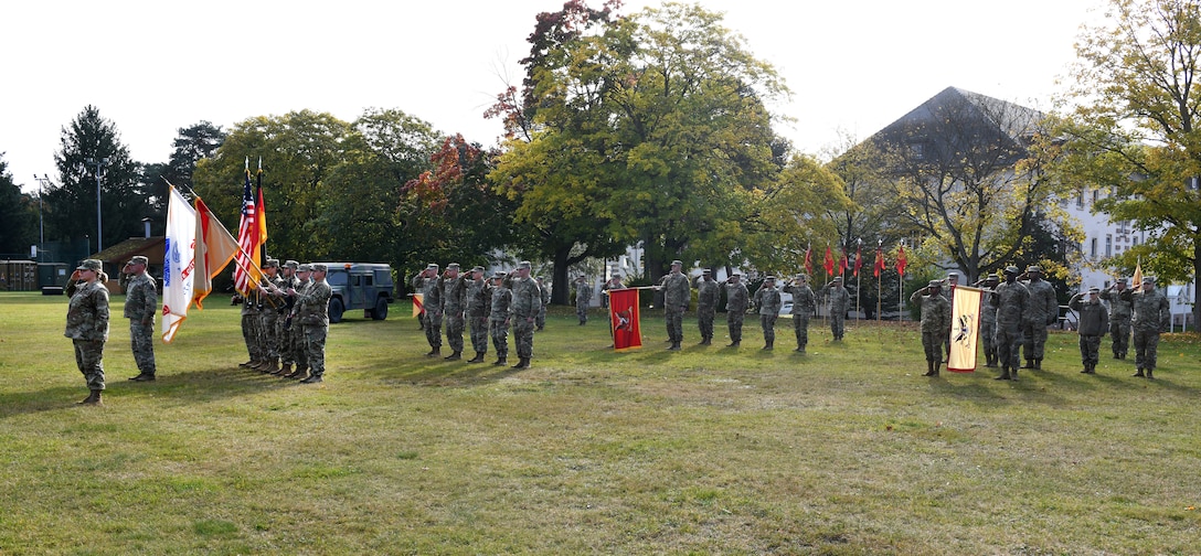 510th Regional Support Group Change of Command Ceremony