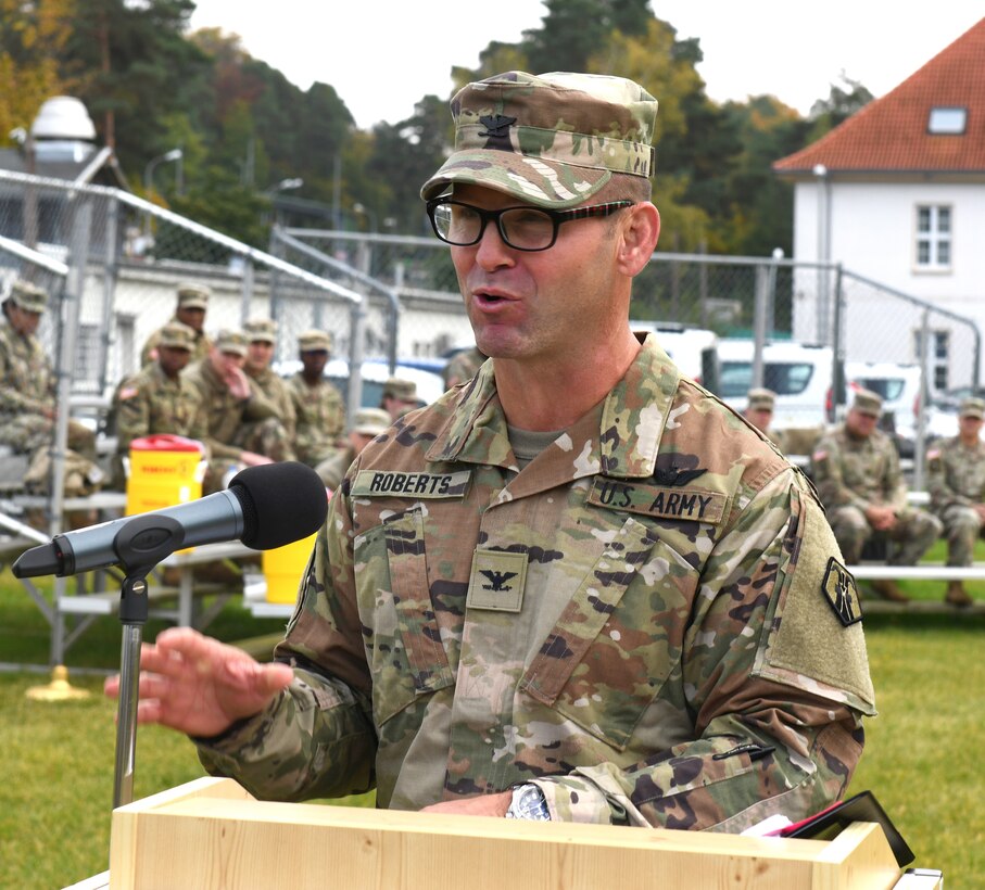 510th Regional Support Group Change of Command Ceremony