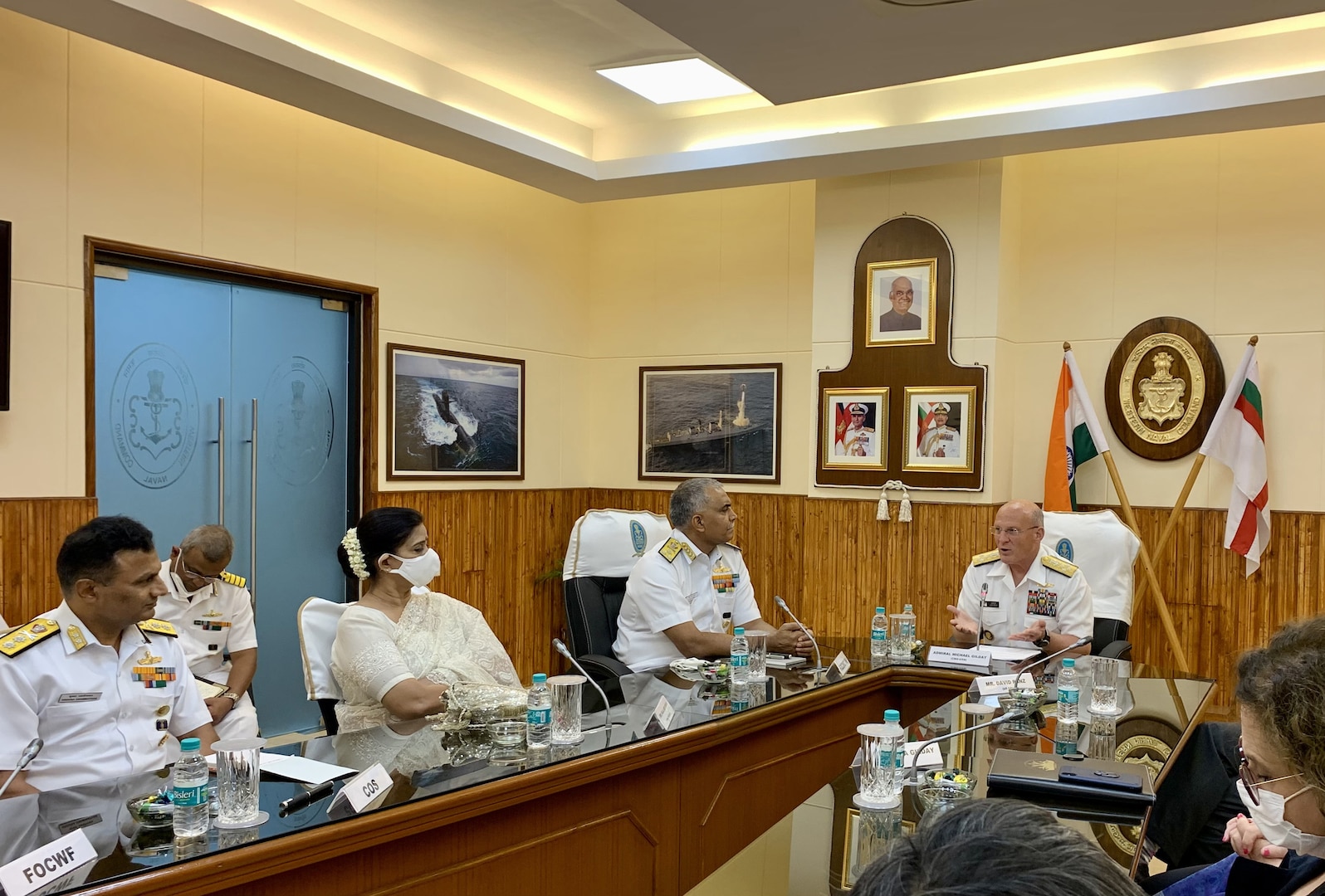 CNO visits Western Naval Command headquarters, delivers keynote address to Indian Navy